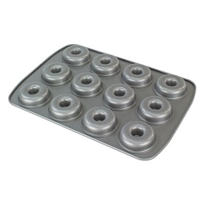 Mini moule à Donuts 12 tasses Antiadhésif - Aluminium - PME