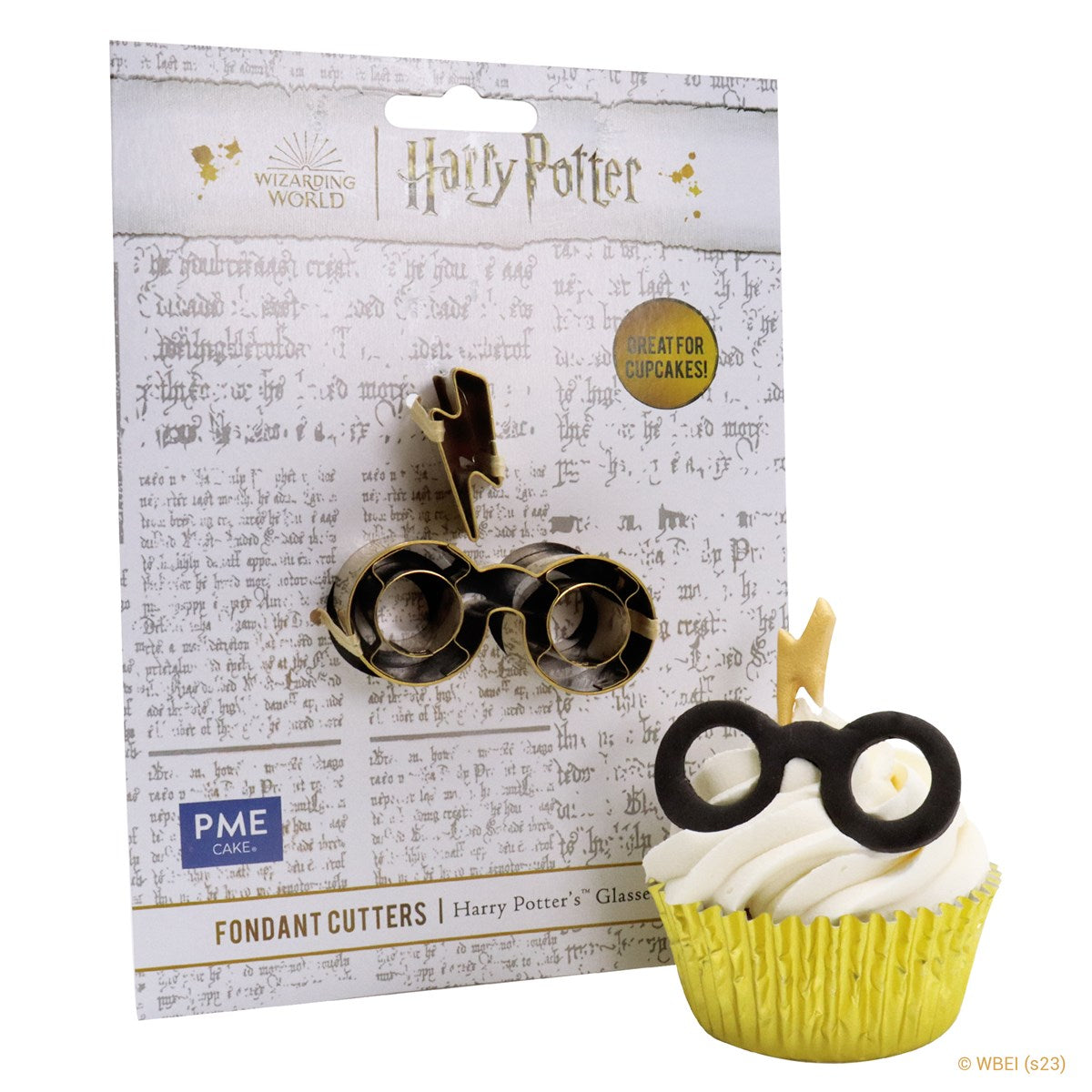 Emporte-Pièce pour Fondant & Biscuit Lunettes & Cicatrice d'Harry