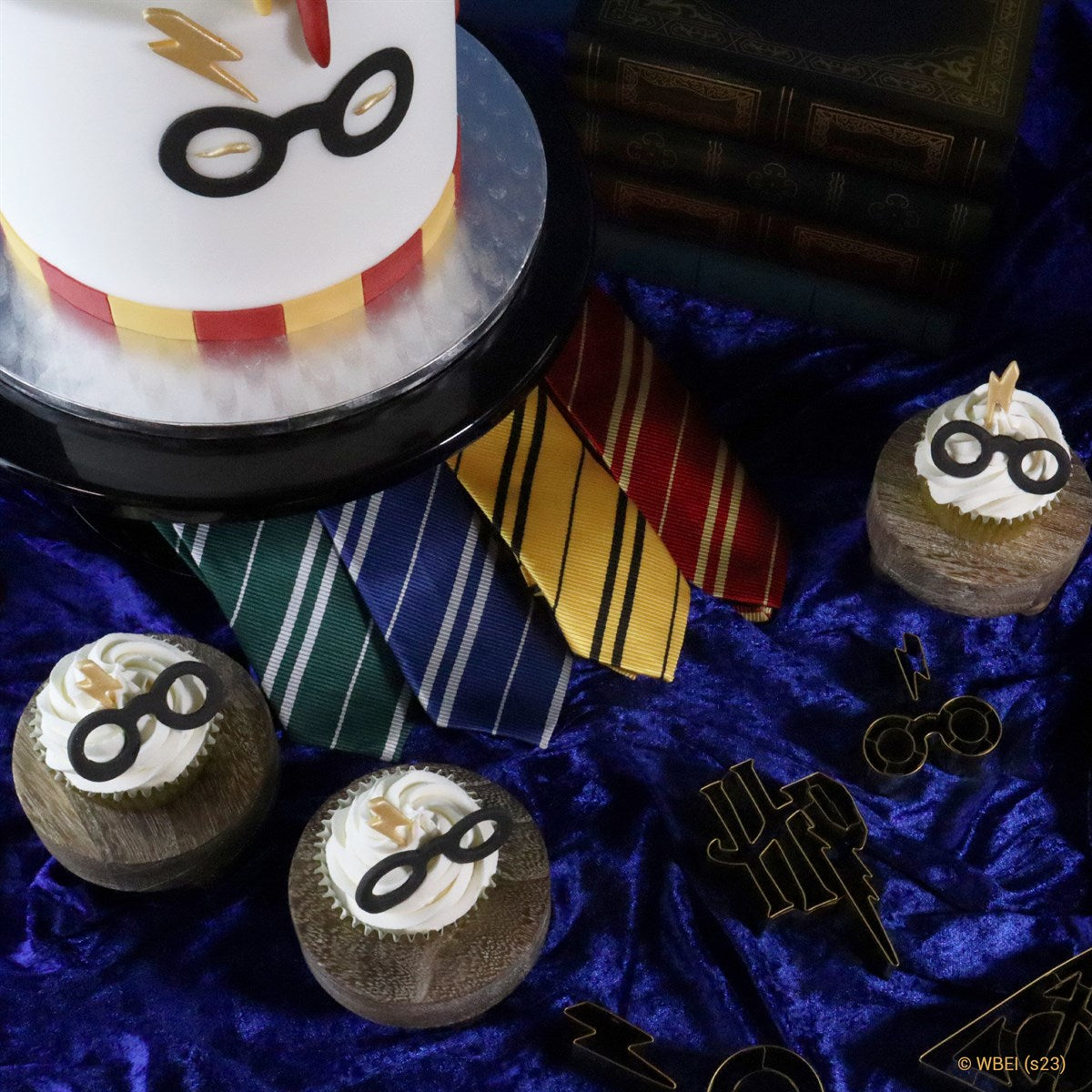 Emporte-Pièce pour Fondant & Biscuit Lunettes & Cicatrice d'Harry