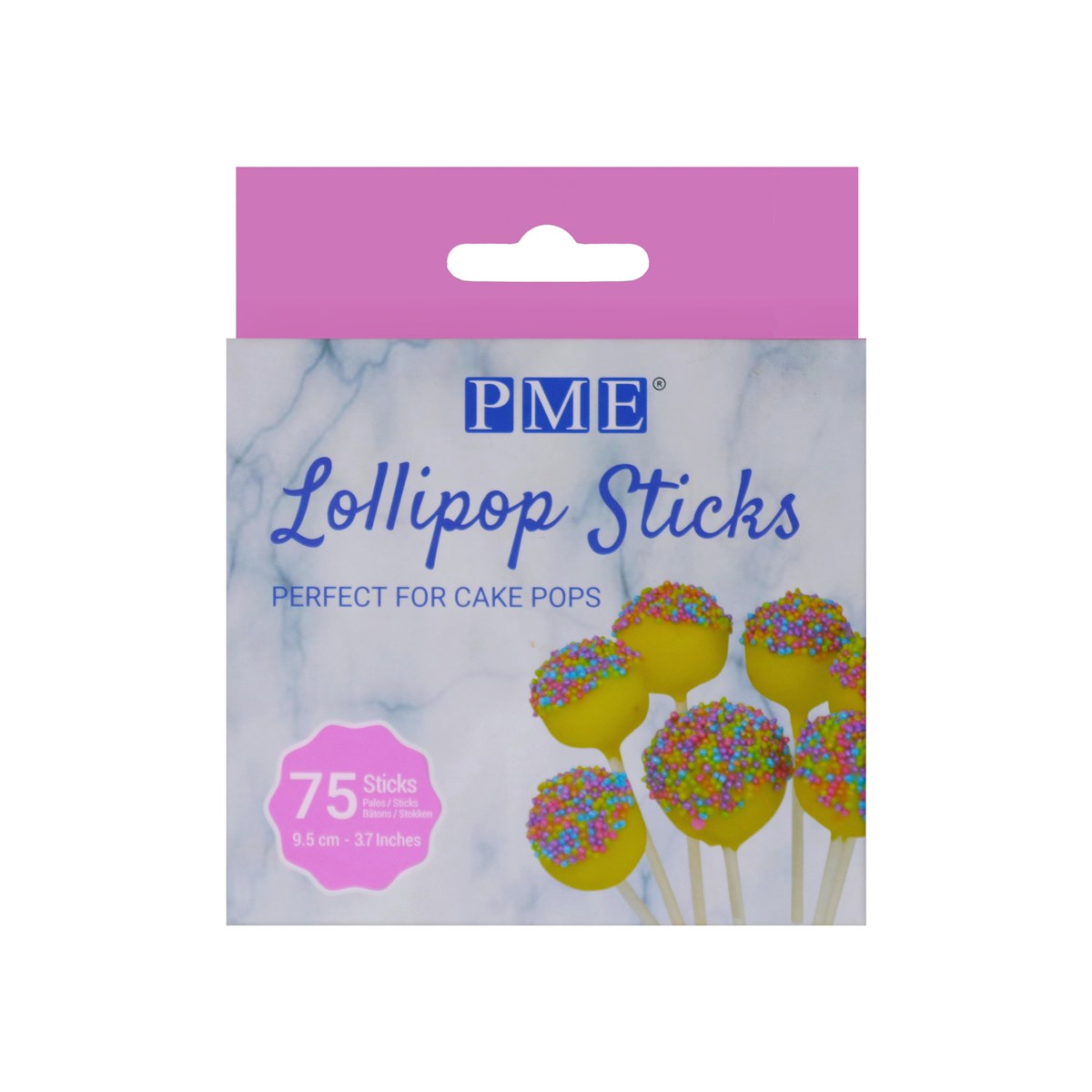 Bâtonnets de sucettes 75 pièces (9,5cm) - PME