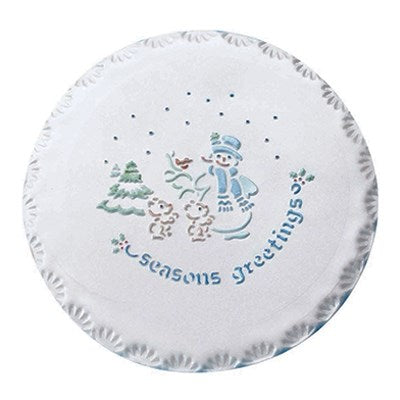 Pochoir "Bonhomme de neige" 203mm - Thermoplastique